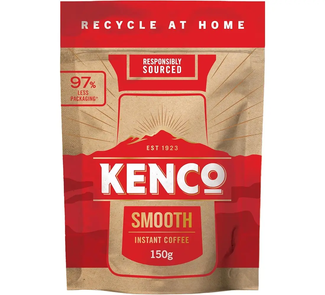 Kenco Smooth Instant Coffee Refill 150g x 5 (750g Total) - Image 2